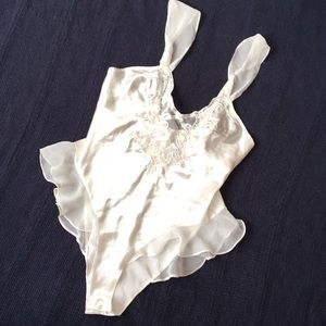 Ivory bodysuit